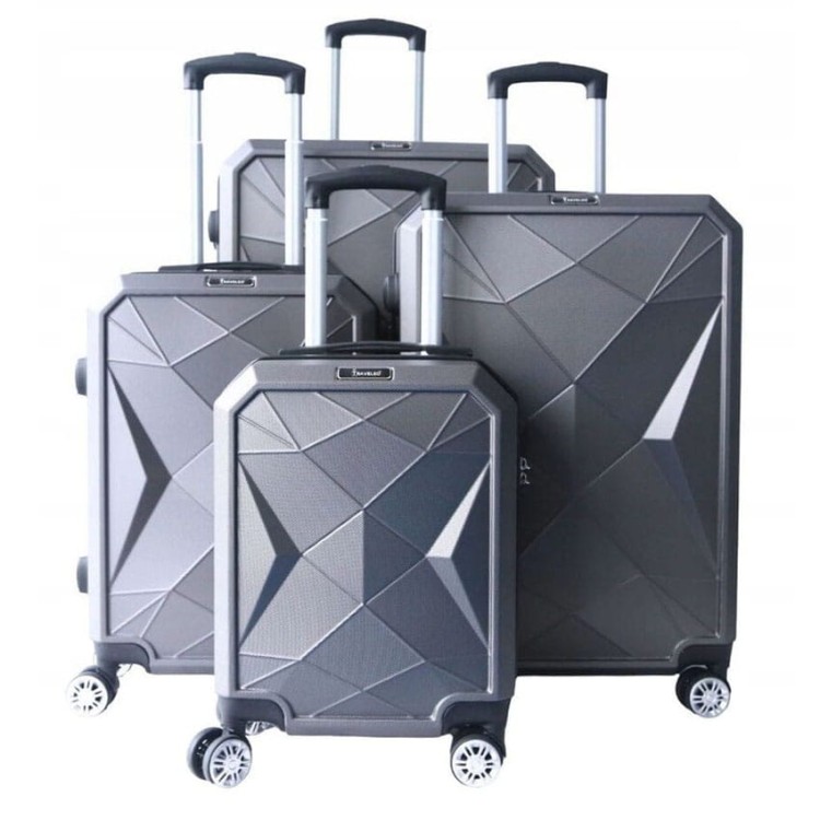 Zestaw 4 walizek podróżnych Traveleo CF-ABS43GRAY SZARE 45-55-65-75cm.jpg