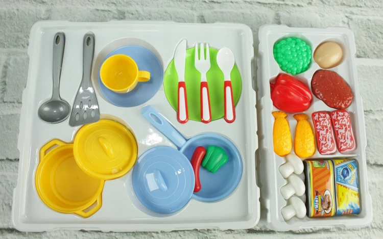 Zestaw kuchenny dla dzieci naczynia do kuchni produkty 27 el. Kitchen Set.jpg