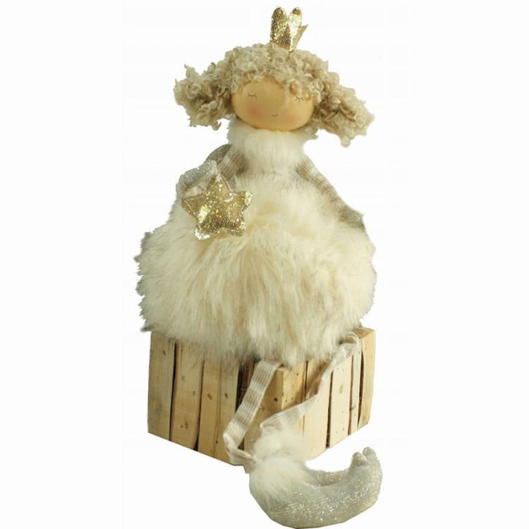 Figura Anioł ozdoba świąteczna dekoracja maskotka H26.jpg