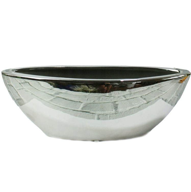 Osłonka srebrna ceramika łódka 32 cm.jpg
