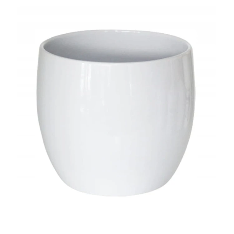 Doniczka osłonka ceramiczna biała Ø20.jpg