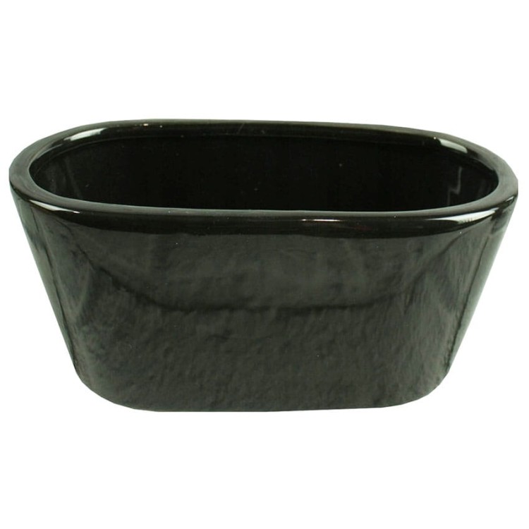 Doniczka ceramiczna osłonka czarna owal 16,5x7x8.jpg