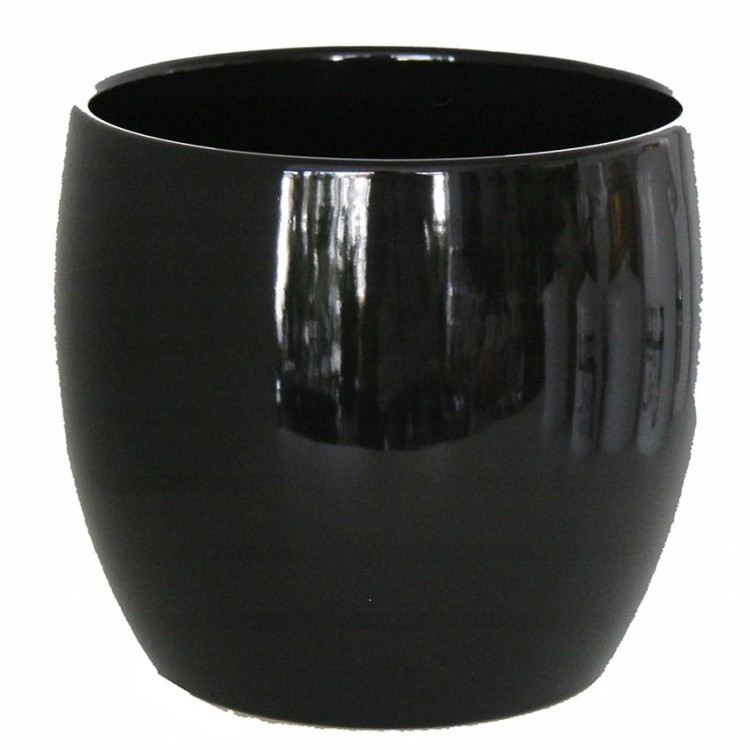Doniczka osłonka ceramiczna czarna Ø17.jpg