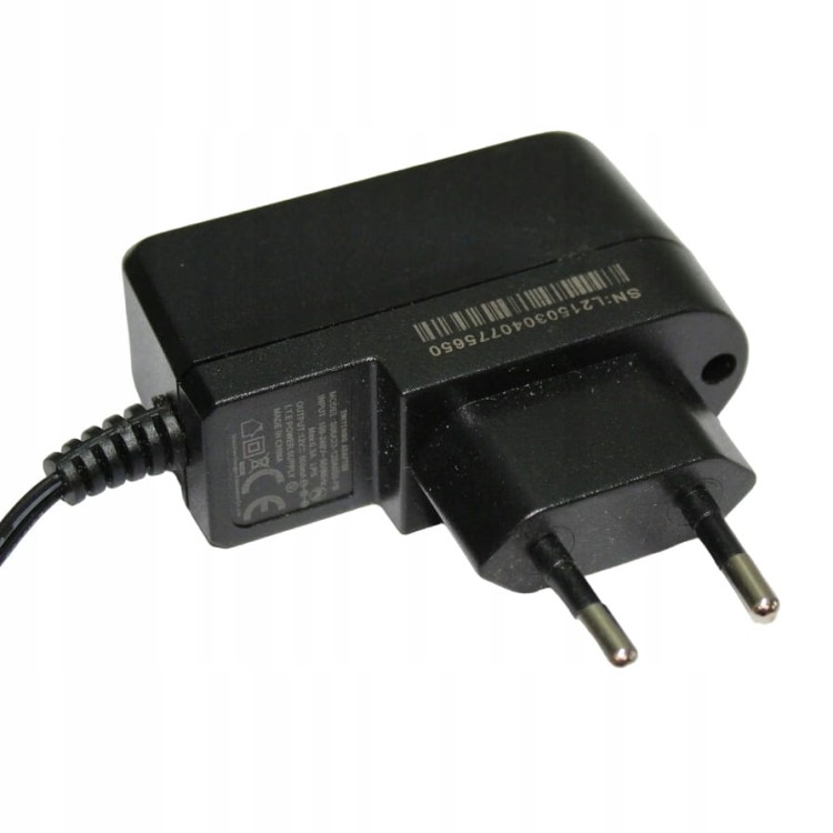 Zasilacz Ładowarka DC 12V 0.5A 500mA 6W 3.7/1.3 S06A23.jpg