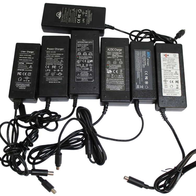 Ładowarka Zasilacz 42V 2A rower hulajnoga do aku 36V pin.png