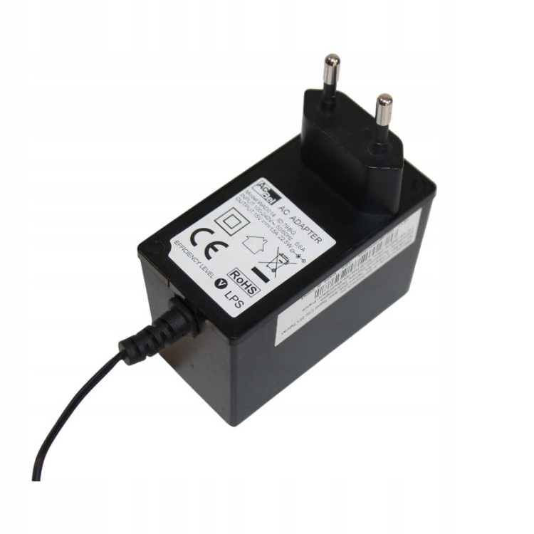 Zasilacz Ładowarka 15V 1.5A 1500mA 22.5W DC 4.8/1.7 AcBel WAD014.jpg