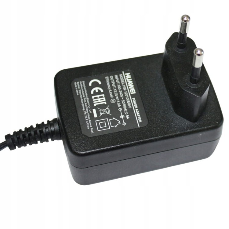 Ładowarka Zasilacz do terminali GPON EPON routera Huawei 12V 1A 12W 5.5/2.1.jpg