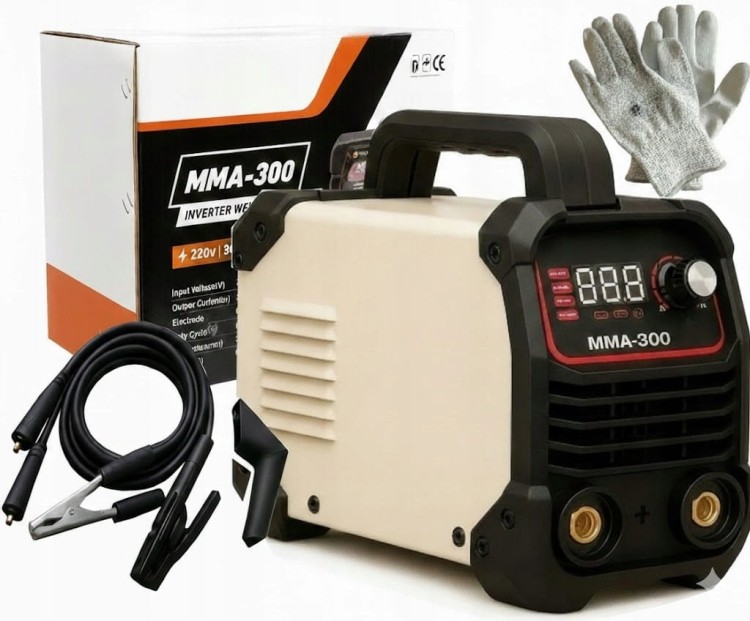 Spawarka inwertorowa MMA300 300AMP DIGITAL IP21 300/60% +rękawiczki.jpg