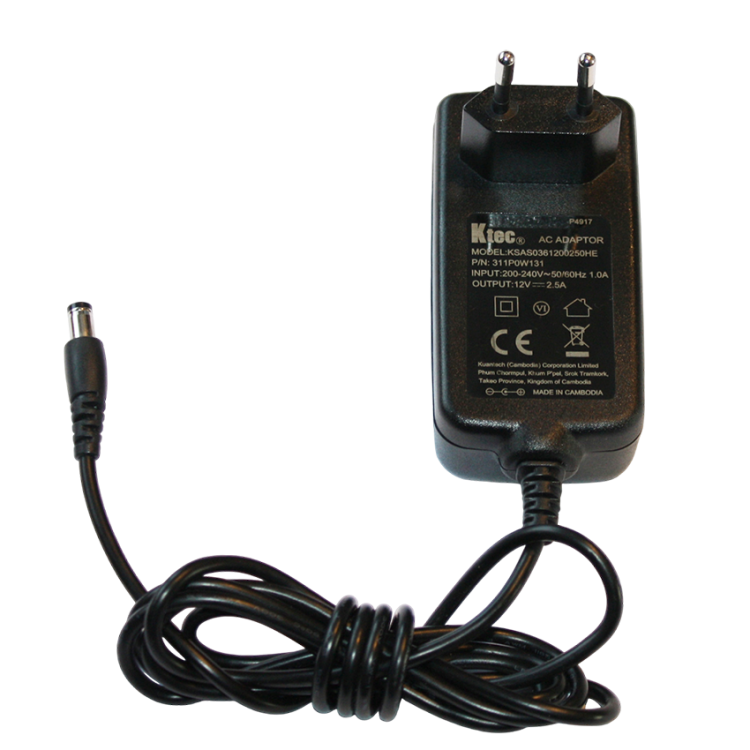 Uniwersalny Zasilacz Ładowarka DC 12V 2.5A 2500mA 30W 5.5/2.5 KTEC.png