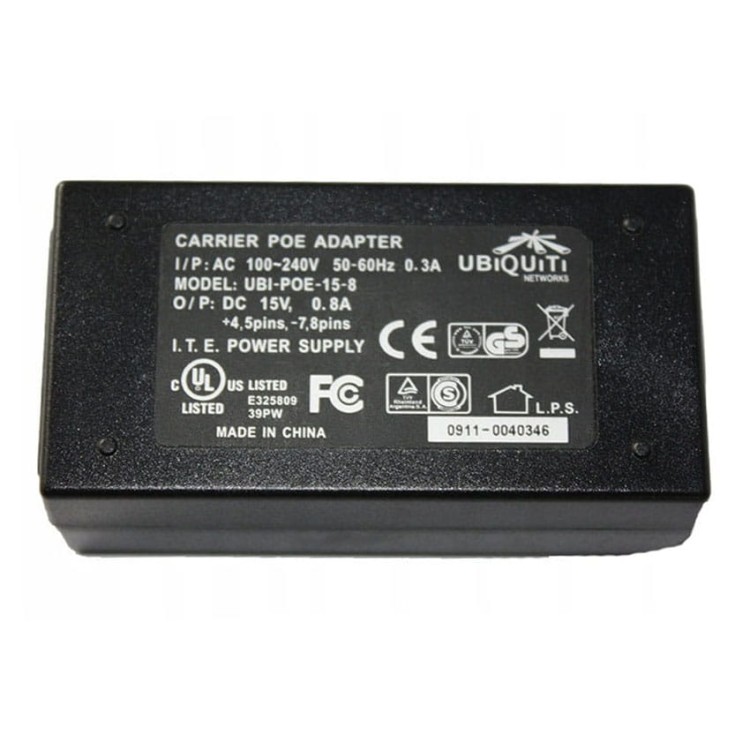 Zasilacz PoE 15V 0.8A Ubiquiti Passive 12W.jpg