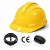Kask Ochronny BHP Roboczy Budowlany Hełm Lekki Daszek 4 punkty żółty.jpg