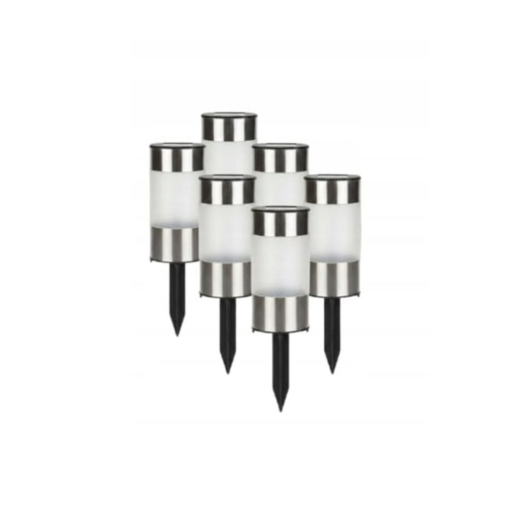 Lampa Solarna Ogrodowa LED Lampka Wbijana w Grunt 6 szt..jpg