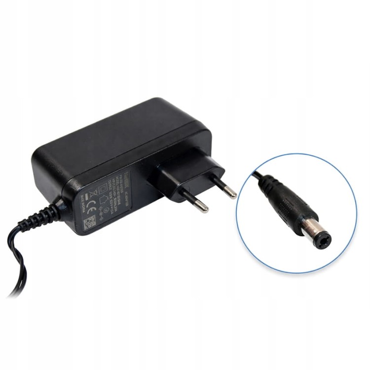 Zasilacz Ładowarka 12V 1.5A 18W DC 5.5/2.1 Netbit 180cm LED RTV AGD ....jpg