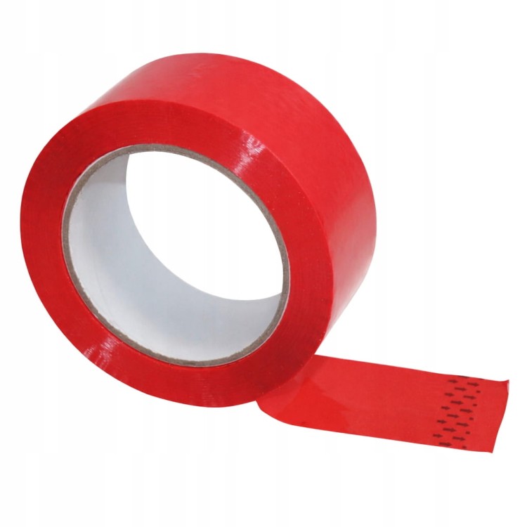 36 szt. TAŚMA Pakowa PP Akrylowa Czerwona 48mm 130m.jpg
