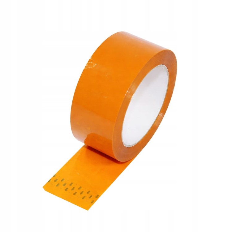36 szt. Taśma pakowa do pakowania 130m klejąca Orange 142y 48mm.jpg