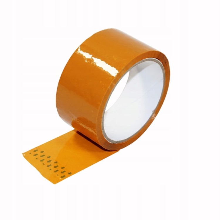 6 szt. Taśma pakowa do pakowania 50m klejąca Orange 55y 48mm.jpg