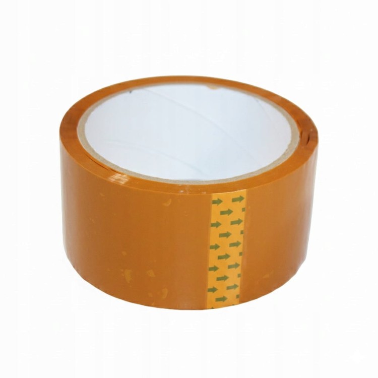 6 szt. Taśma pakowa do pakowania 50m klejąca Orange 55y 48mm.jpg