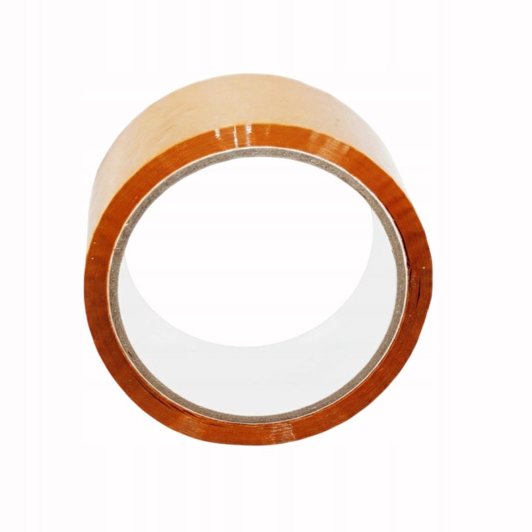 6 szt. Taśma pakowa do pakowania 50m klejąca Orange 55y 48mm.jpg