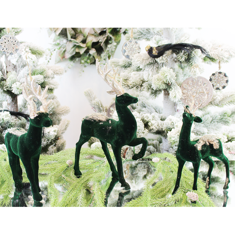 Renifer-zielony-zlote-poroze-ozdoba-swiateczna-H25-DEcodomi-Marka-DEcodomi.png