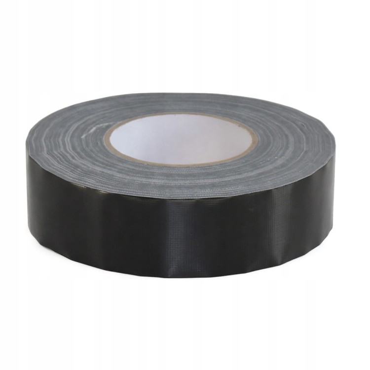 3 szt. Taśma montażowa naprawcza DUCT TAPE BLACK czarna 50m 55y 48mm 230µm.jpg