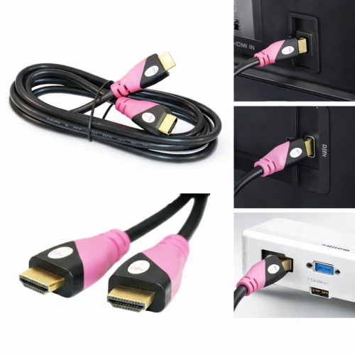 HDMI KABEL 2.0 1.5M FULL HD 4K TV Monitor KOMPUTER PROJEKTOR 250 SZTUK.jpg