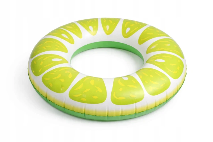 Koło dmuchane zestaw do pływania materac wodny leżak 4 sztuki do WODY 75 cm.jpg