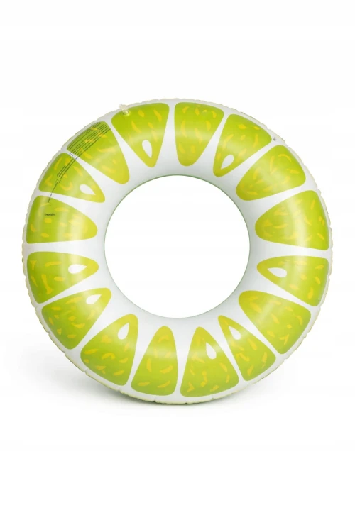 Koło dmuchane do pływania materac wodny leżak wodny LIMONKA do WODY 75 cm.jpg
