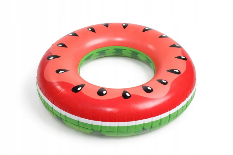 KOŁO DMUCHANE DO PŁYWANIA MATERAC DMUCHANY LEŻAK WODNY ARBUZ DO WODY 75 CM.jpg