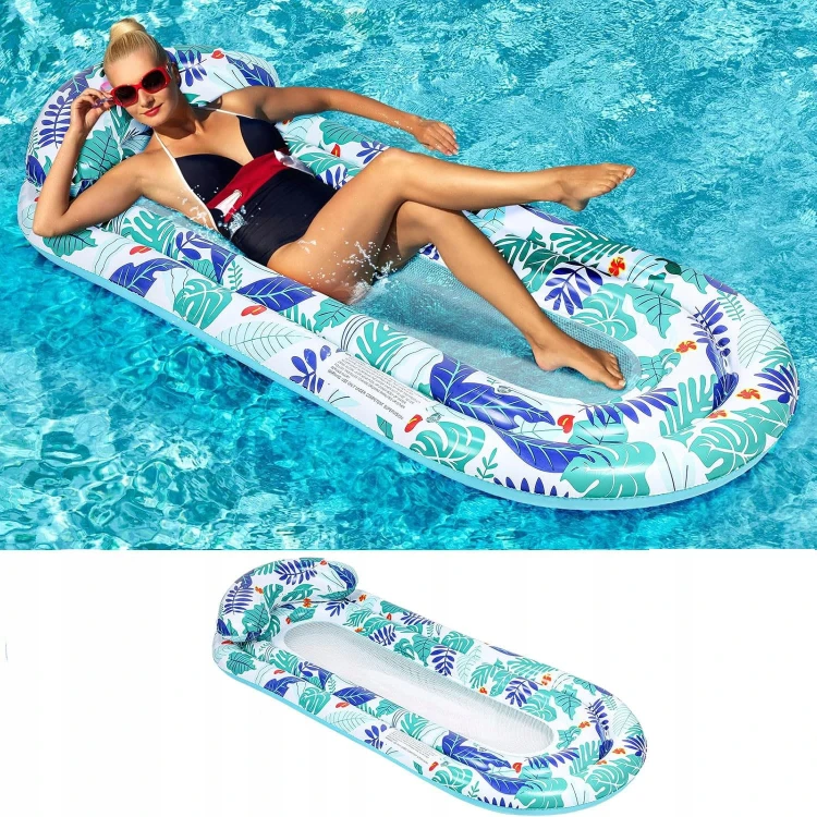 Materac nadmuchiwany leżak do pływania opalania dla dorosłych 180 x 90 cm.jpg