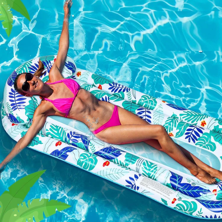 Materac nadmuchiwany leżak do pływania opalania dla dorosłych 180 x 90 cm.jpg