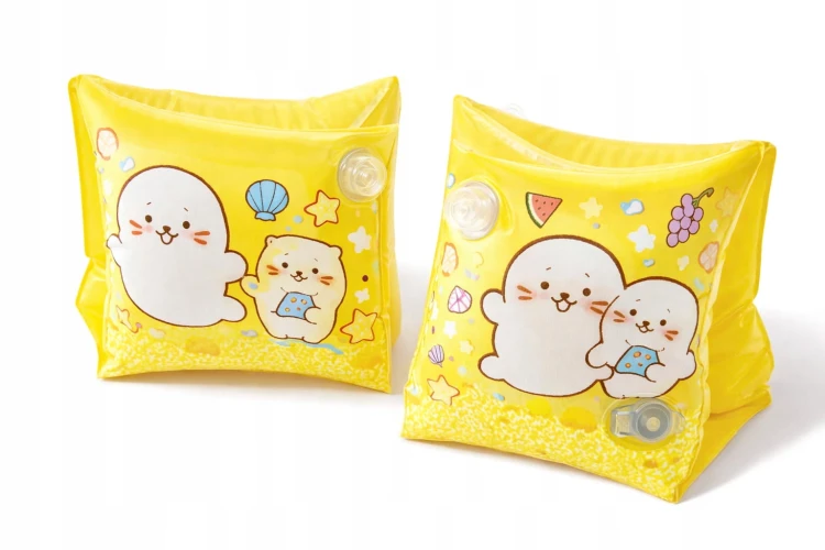 Dmuchane rękawki motylki do nauki pływania żółte 1-3lat.jpg