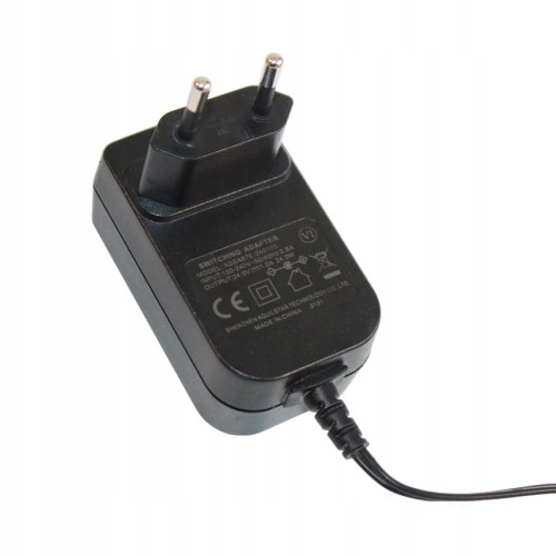 Zasilacz Ładowarka DC 24V 1A 24W 5.5/2.1 do elektroniki RTV AGD LED ....jpg