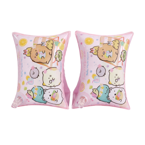 Rękawki motylki do pływania dla dzieci różowe 1-3 lat.png