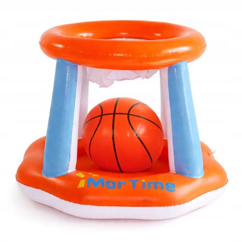 Pływająca Koszykówka Gra Zabawa w Basenie MorTime + piłka zestaw.jpg