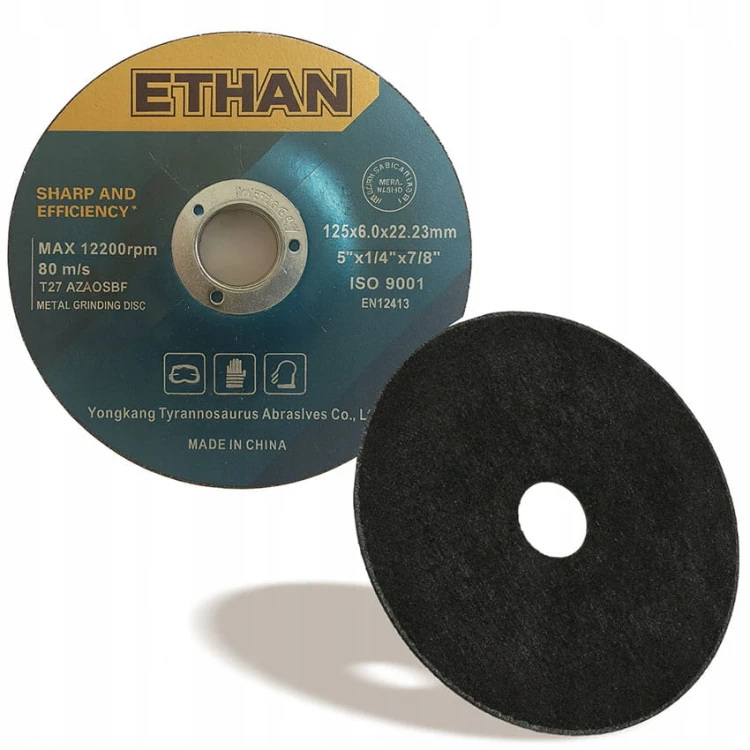 TARCZA DO SZLIFOWANIA METALU STALI 125x6,0x22,23mm GRUBA 5 szt.jpg