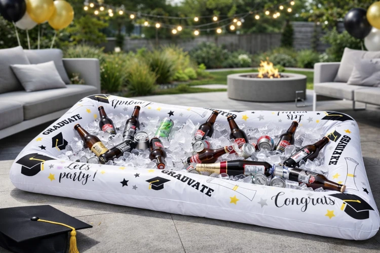 Zestaw 2 nadmuchiwanych chłodziarek mat bufetowych motyw ukończenia szkoły.jpg