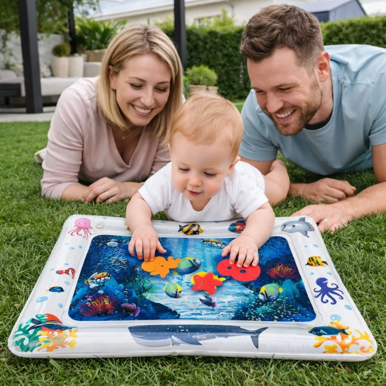 Mata Wodna Sensoryczna dla Niemowląt 60x50 cm.jpg