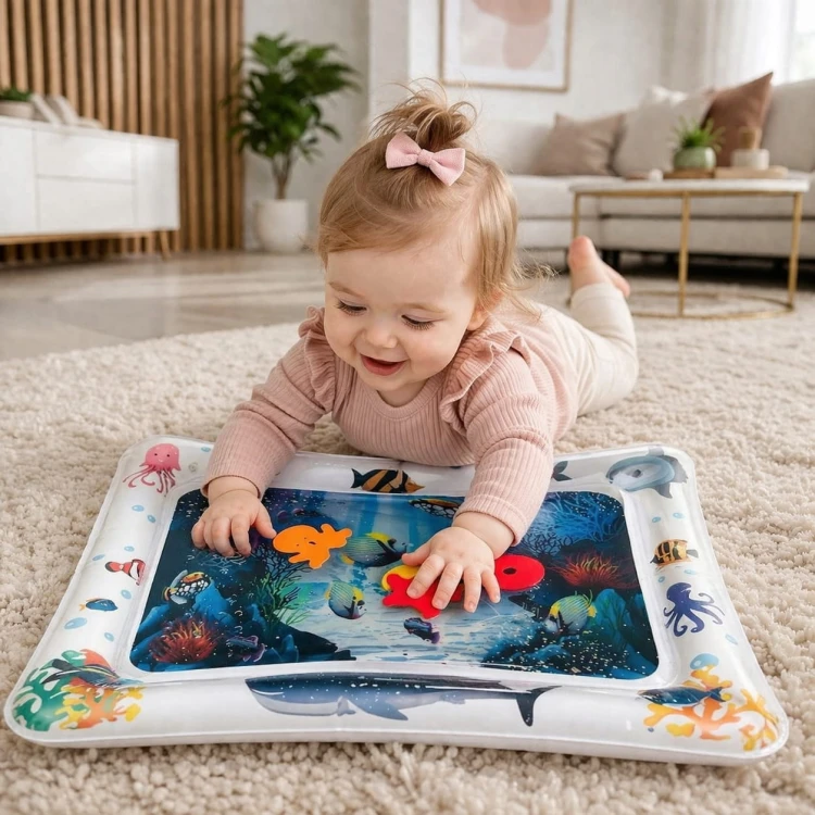 Mata Wodna Sensoryczna dla Niemowląt 60x50 cm.jpg