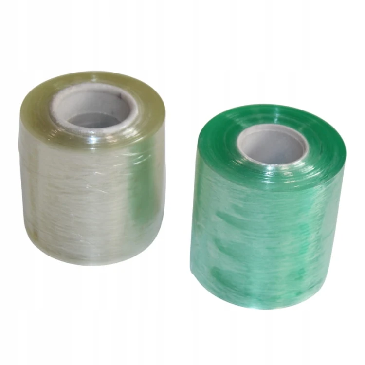 Folia PVC 6cm do owijania przewodów, złączy i akcesoriów 240g Taśma zielona.jpg