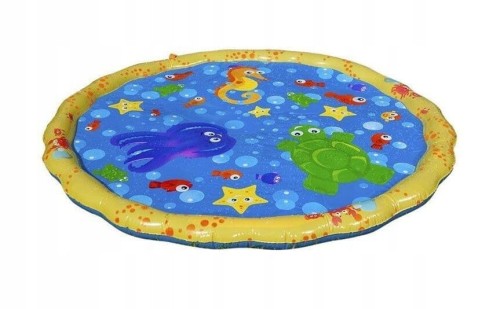 Mata wodna ogrodowa zraszacz fontanna kurtyna wodna 150 cm zwierzątka.jpg