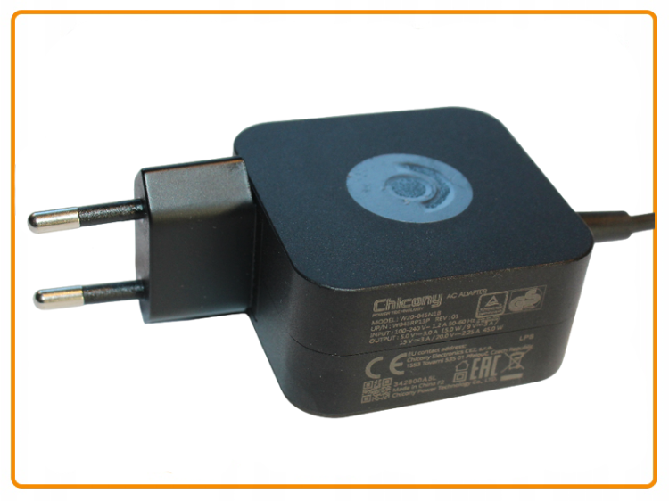 Zasilacz USB-C / PD do laptopa 45W 20V 2.25A / 15V 3A / 9V 3A / 5V 3A.png