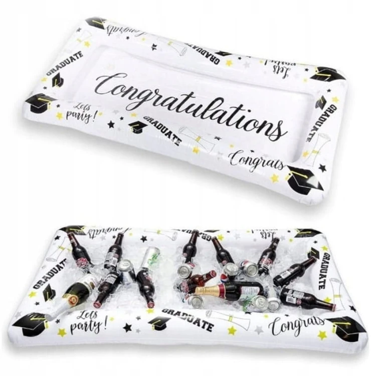 Zestaw 2 nadmuchiwanych chłodziarek mat bufetowych motyw ukończenia szkoły.jpg