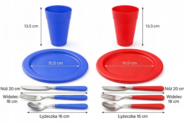 Zestaw dla 2 osób naczyń turystycznych TALERZ SZTUĆCE KUBEK.jpg