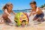 PIŁKA PLAŻOWA 40 cm Wielokolorowa na Basen Plażę Ogród dla Dzieci.jpg