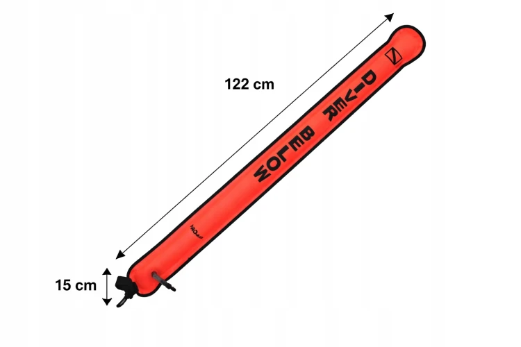 BOJA SYGNALIZACYJNA SMB do nurkowania przystanek bezpieczeństwa 122 cm.jpg