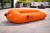 SOFA DMUCHANA Leżak na plażę ogród taras 220 cm Pomarańczowa bez pompki .jpg