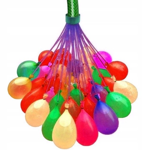 BALONY WODNE BOMBY 111 szt Szybkie Napełnianie Gwint na Śmingus Dyngus.jpg