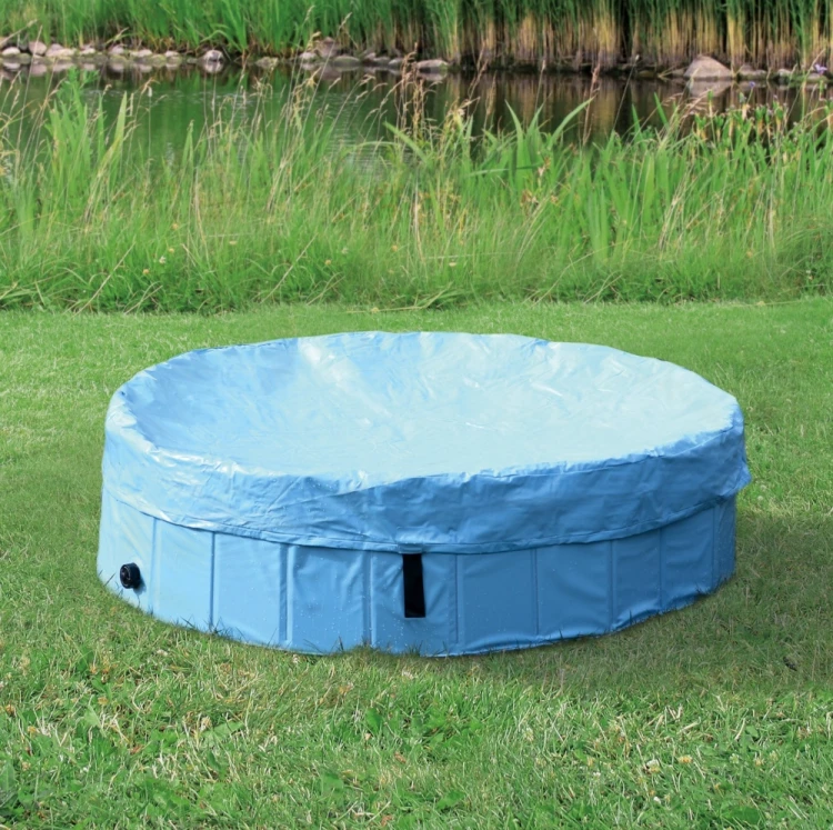 POKRYWA DO BASENU DLA PSÓW Trixie 120 cm Wodoodporna Niebieska 39486.jpg