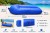 SOFA DMUCHANA Leżak na plażę ogród taras 220x90 cm Niebieska bez pompki.jpg