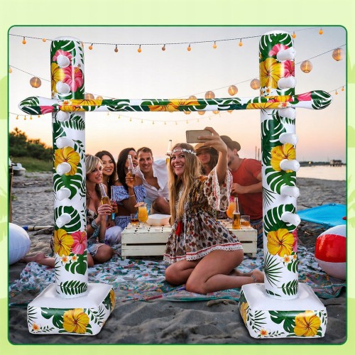 NADMUCHIWANA GRA LIMBO Tiki Luau Aloha Party na imprezę na plażę basen.jpg